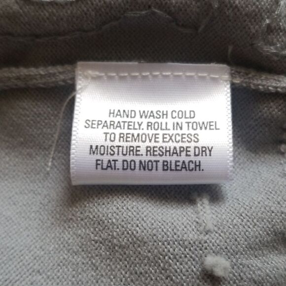 Grey cropped button down Sequin Cardigan,3/4 Slv,S - Picture 6 of 6